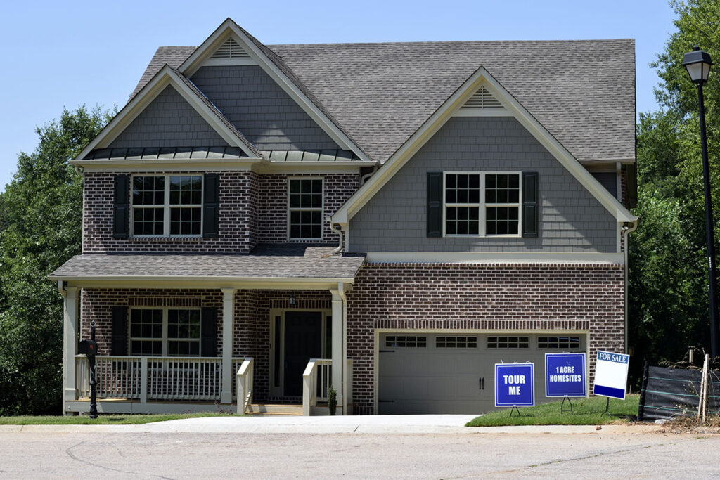 Residential property conveyancing – suburban family home with front garden